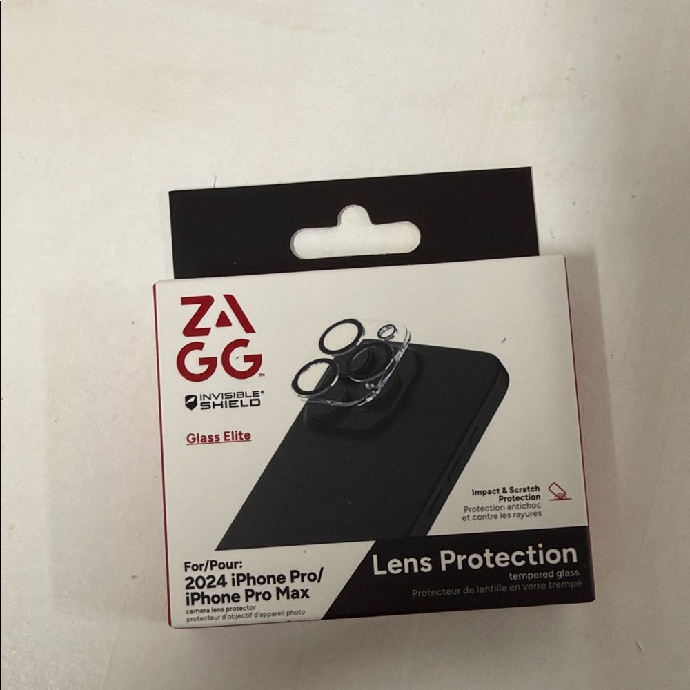 InvisibleShield Glass Elite Lens Protection for iPhone Pro/Pro Max - Black